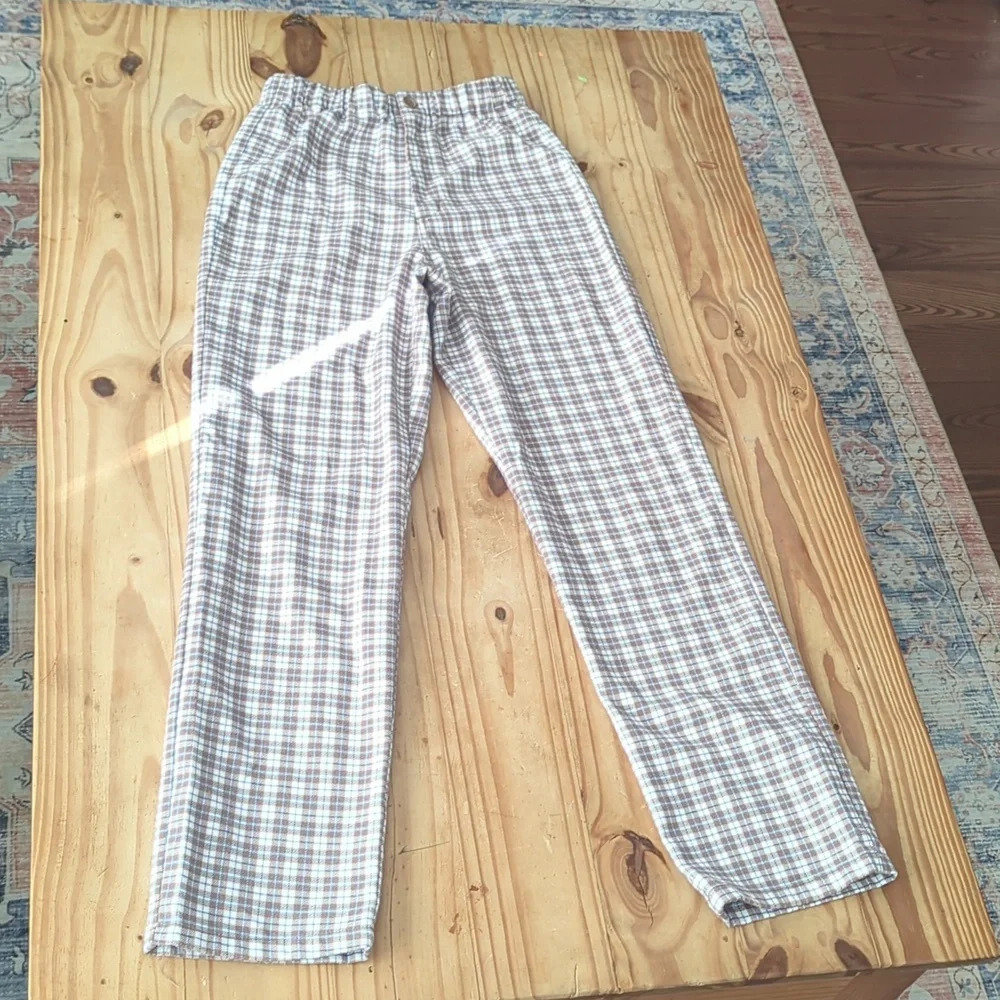 Brandy Melville plaid Tilden pant size  XS/S - Picture 3 of 7